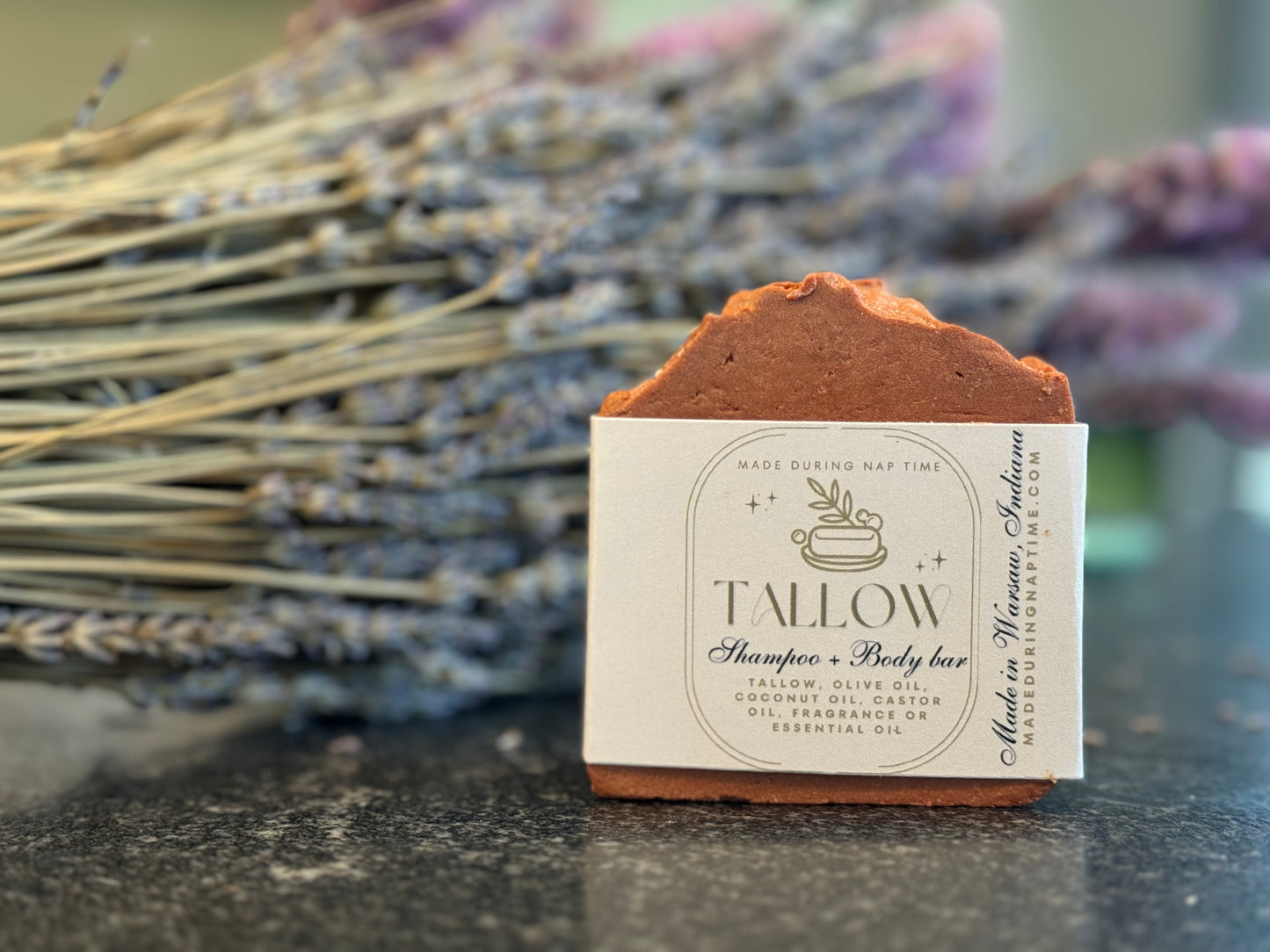 Tallow Shampoo + Body Bars