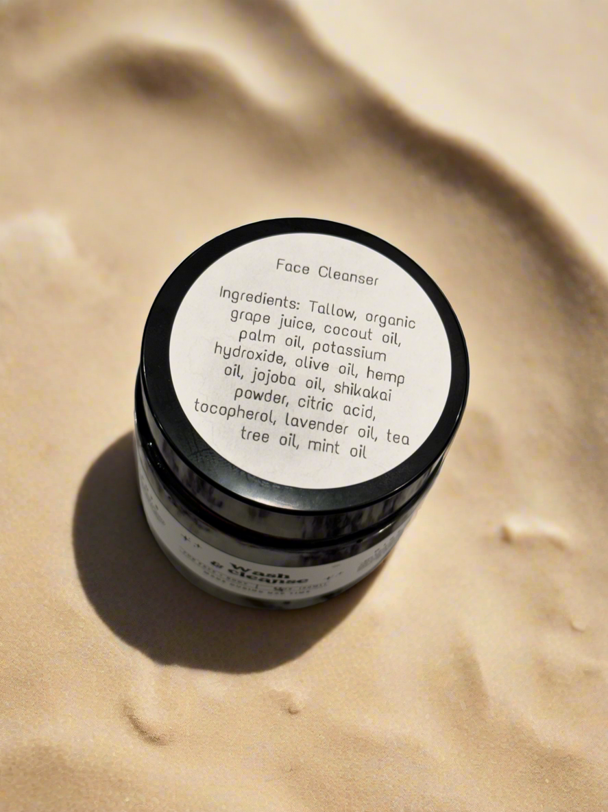 Tallow Face Wash // Exfoliator