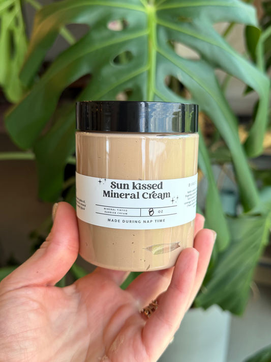 Sun-kissed mineral cream